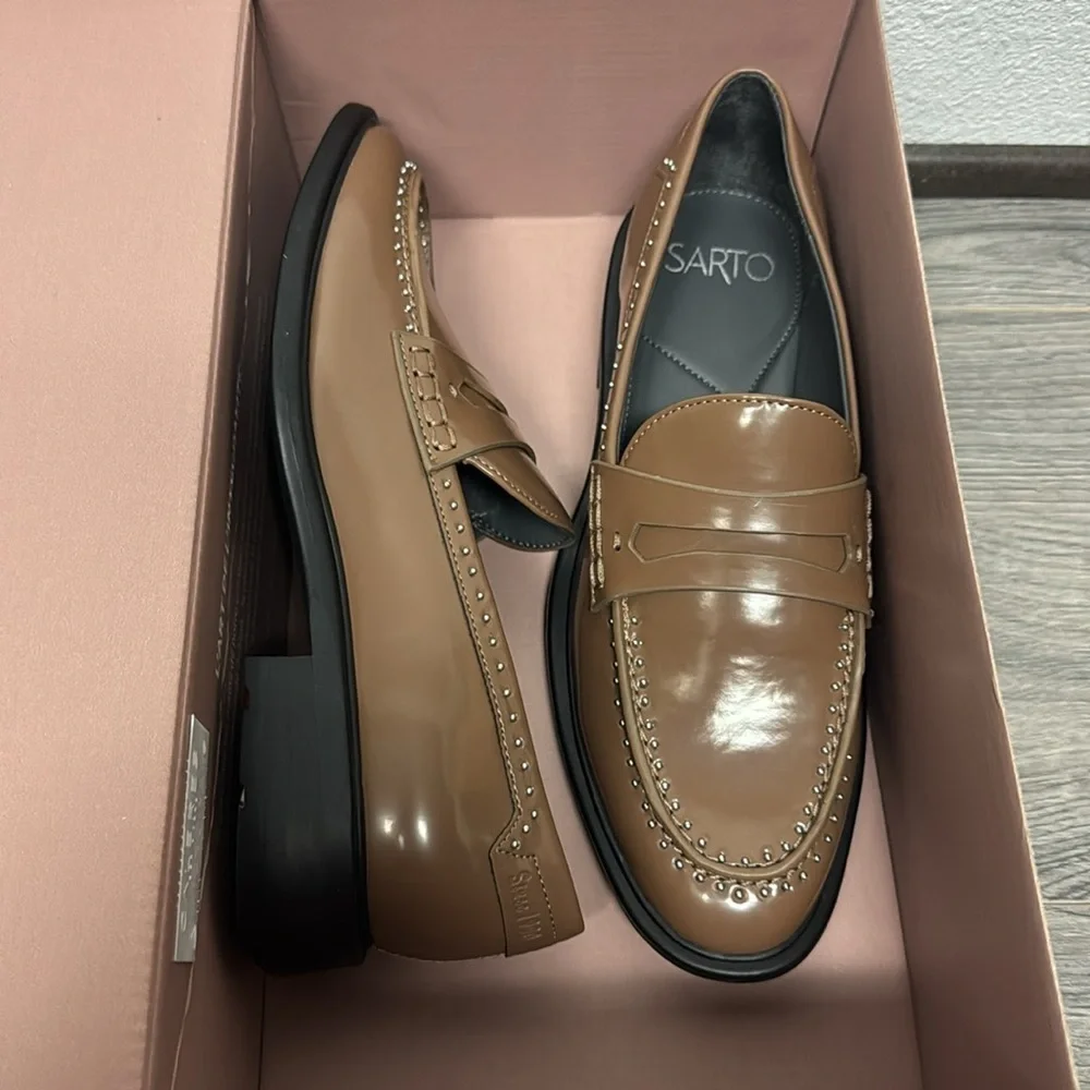 Franco Sarto Women's Eden Studs Loafer